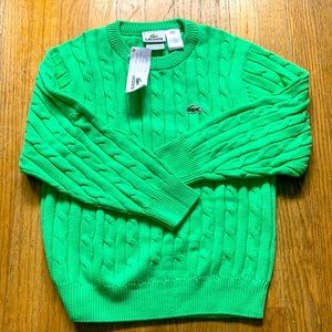 Children’s Lacoste Green Sweater